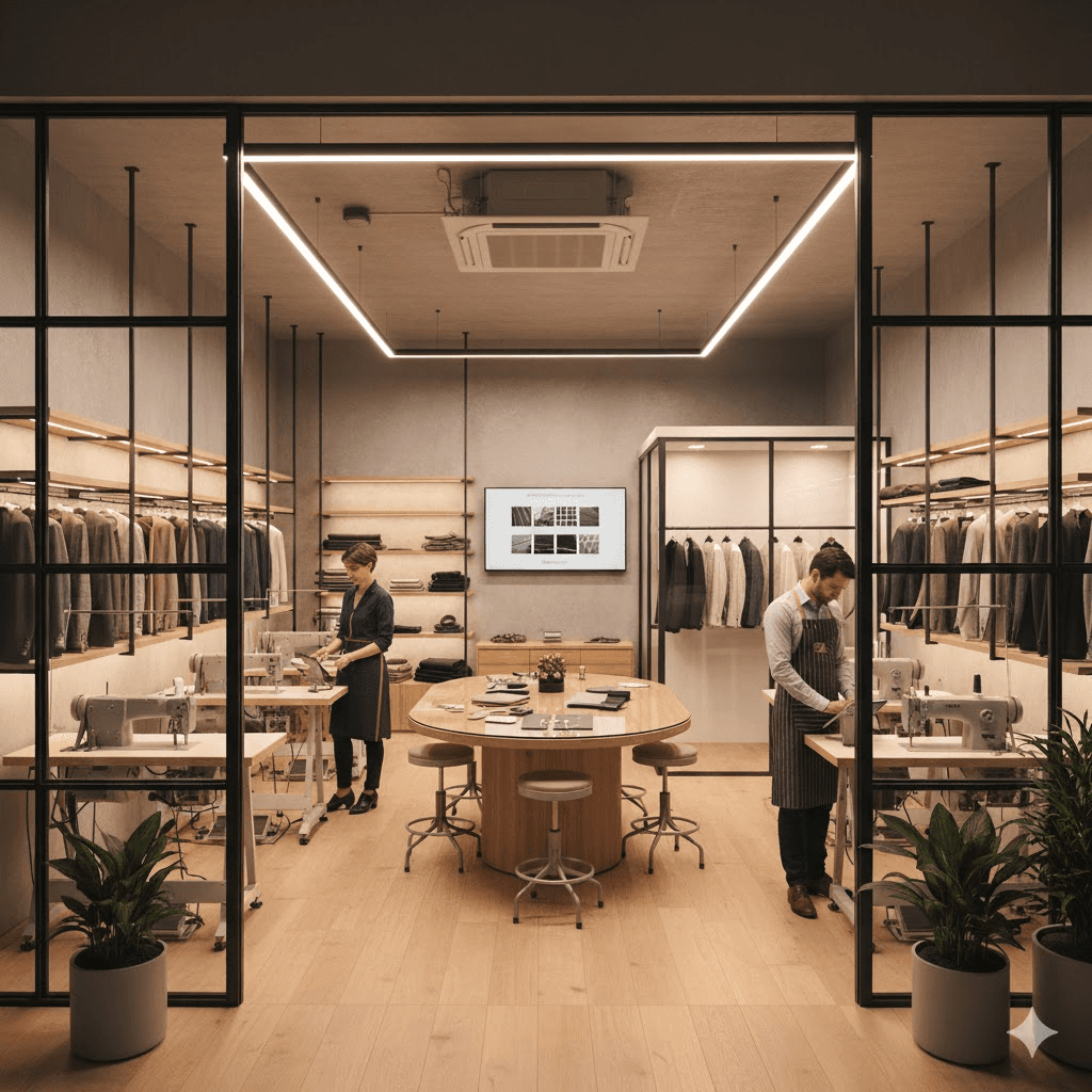 Modern Tailor Shop